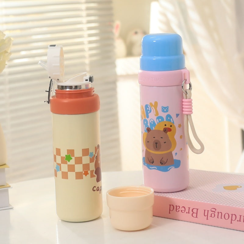 Unisex Thermosflasche mit Tiermotiv Karnz