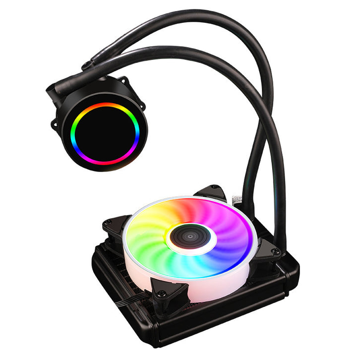 RGB Flüssigkeits-CPU-Kühler mit Dual-Lüfter-Technologie Karnz