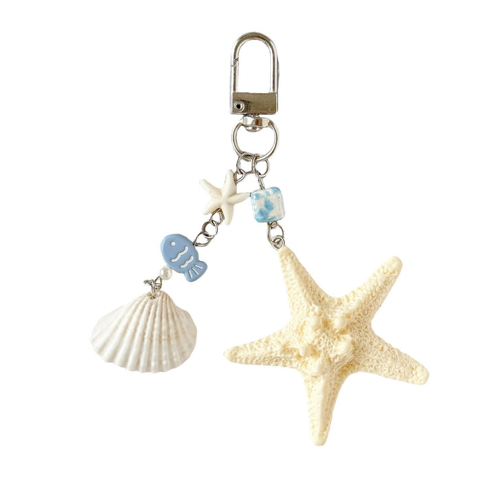 Schlüsselanhänger mit Maritimen Muschelmotiven Karnz