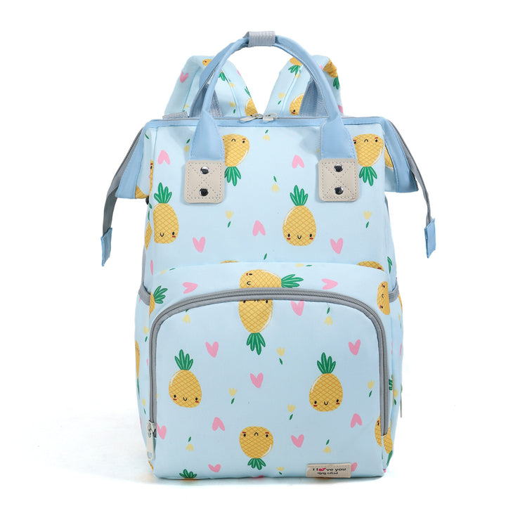 Verspielter Ananasdruck Wickelrucksack Karnz
