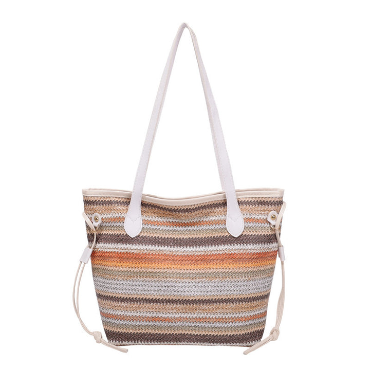WoStylish Gewebte Strandtasche Karnz