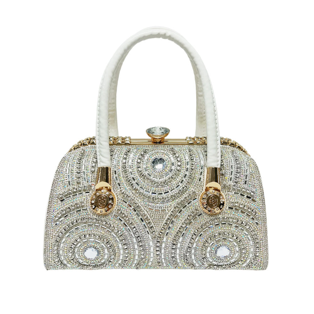 Luxuriöse Perlenabende-Handtasche