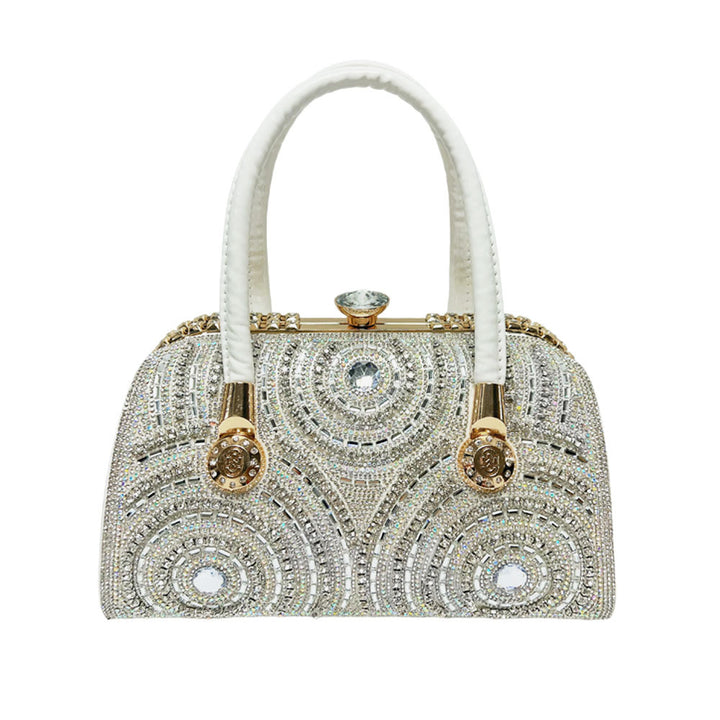 Luxuriöse Perlenabende-Handtasche