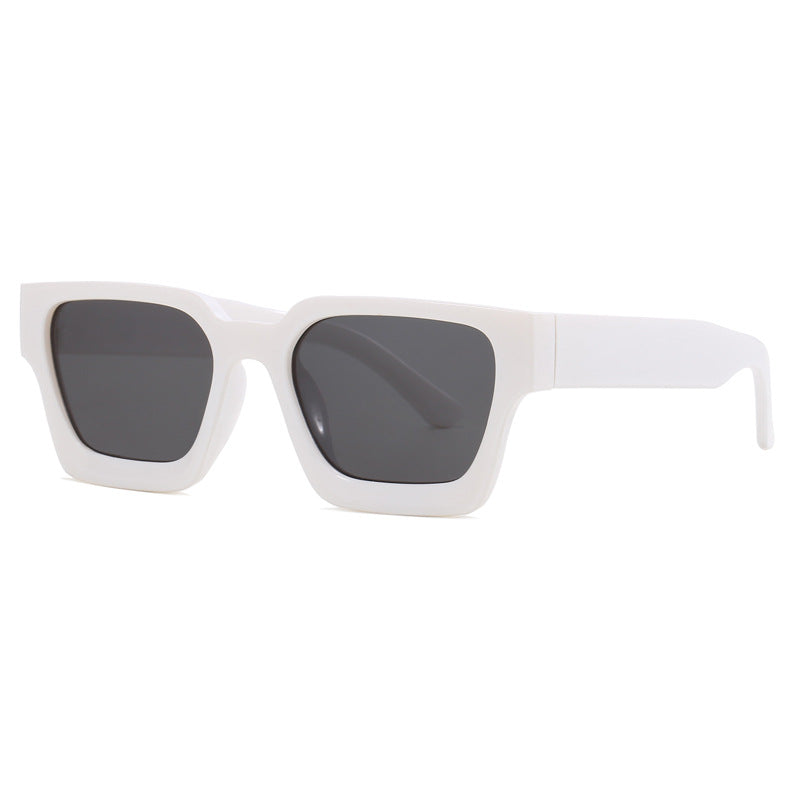 Damen Modische Oversized-Sonnenbrille mit quadratischem Rahmen Karnz