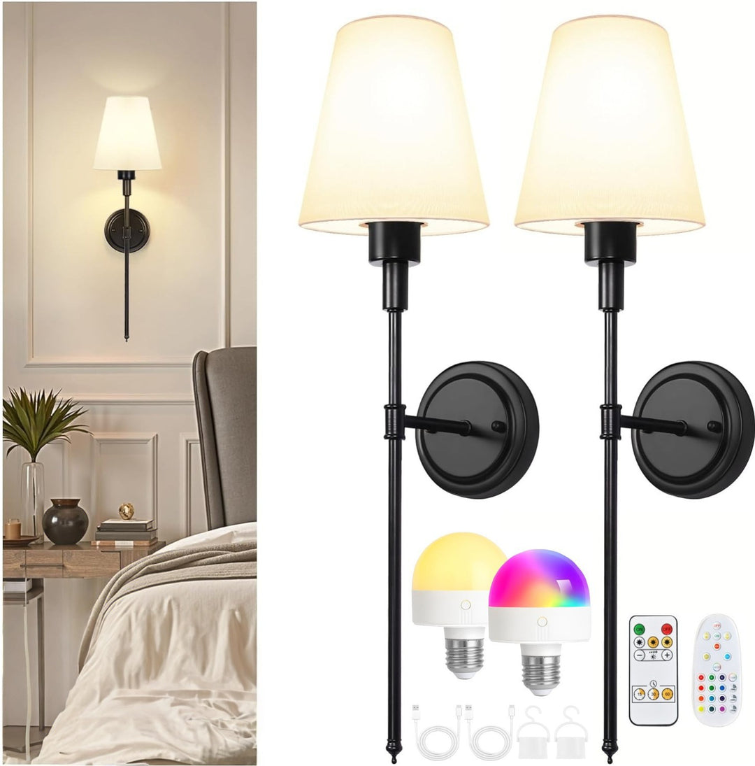 Moderne Dual LED Wandleuchten