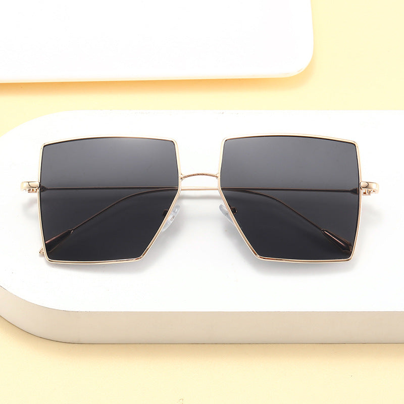 Damen modische Quadratische Brille Karnz