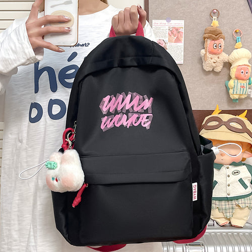 Trendiger Grafikdruck Rucksack Karnz