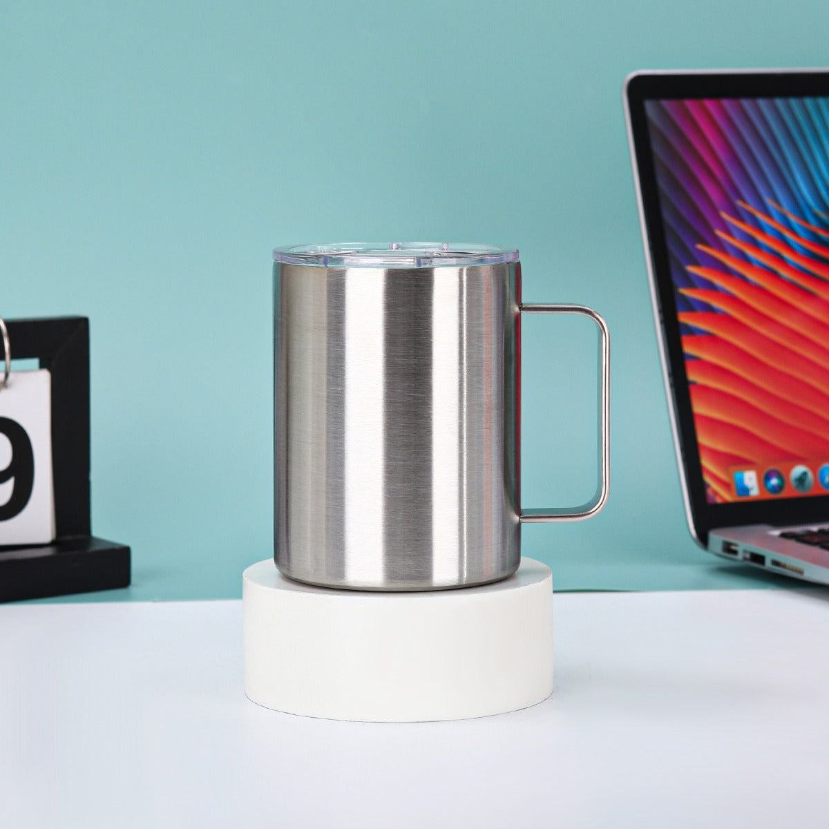 Damen isolierter Kaffee-Genussbecher mit ergonomischem Griff Karnz