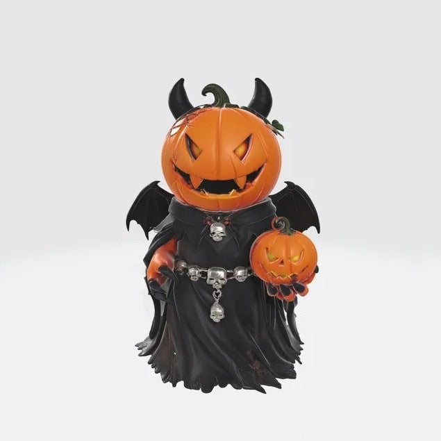 Kreative Halloween Kürbisfigur Karnz