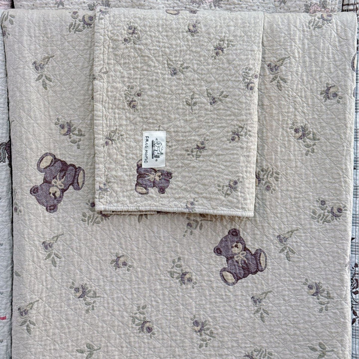 Damen Kuscheldecke mit niedlichem Pferdemotiv Karnz