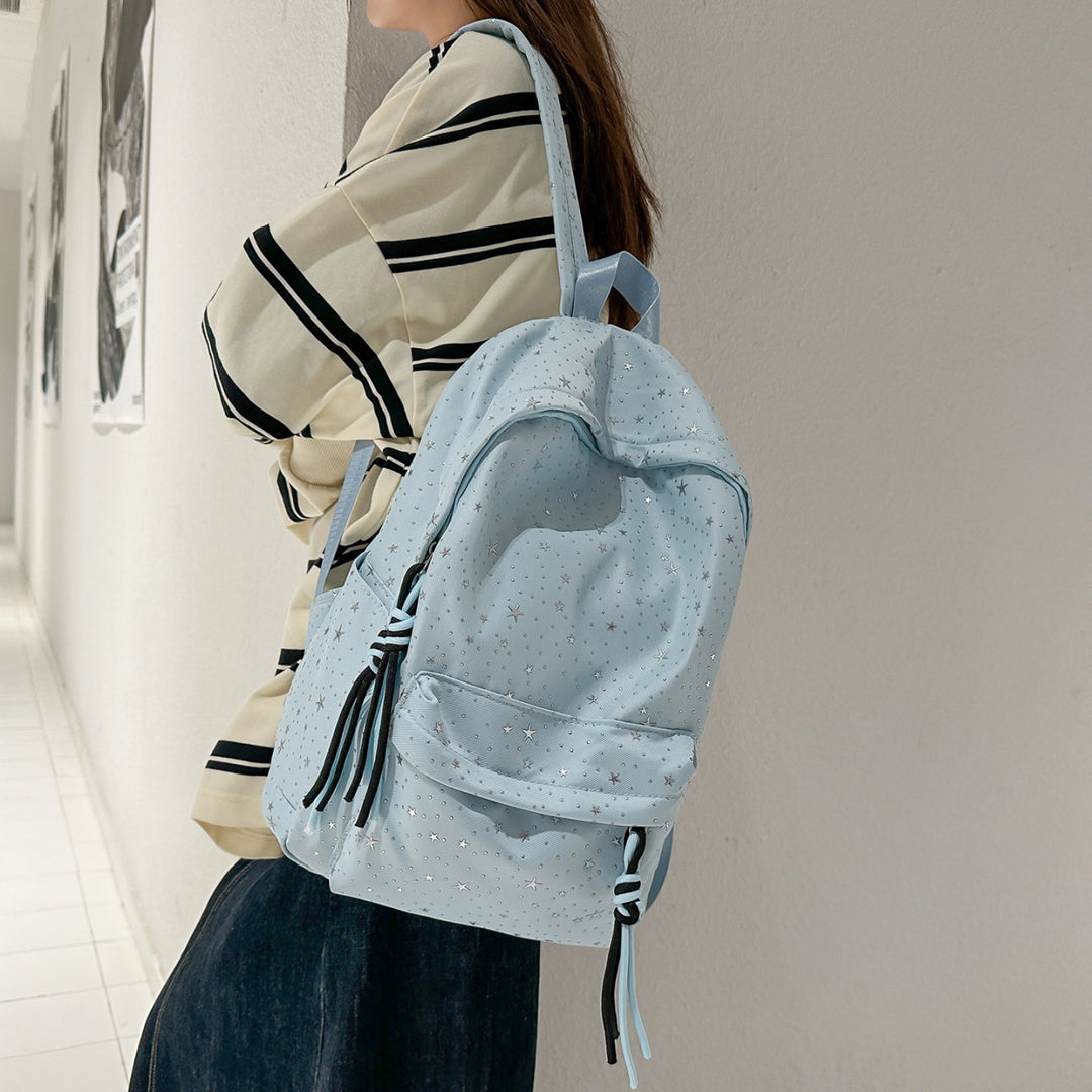 Stylischer Star-Motiv Rucksack Karnz