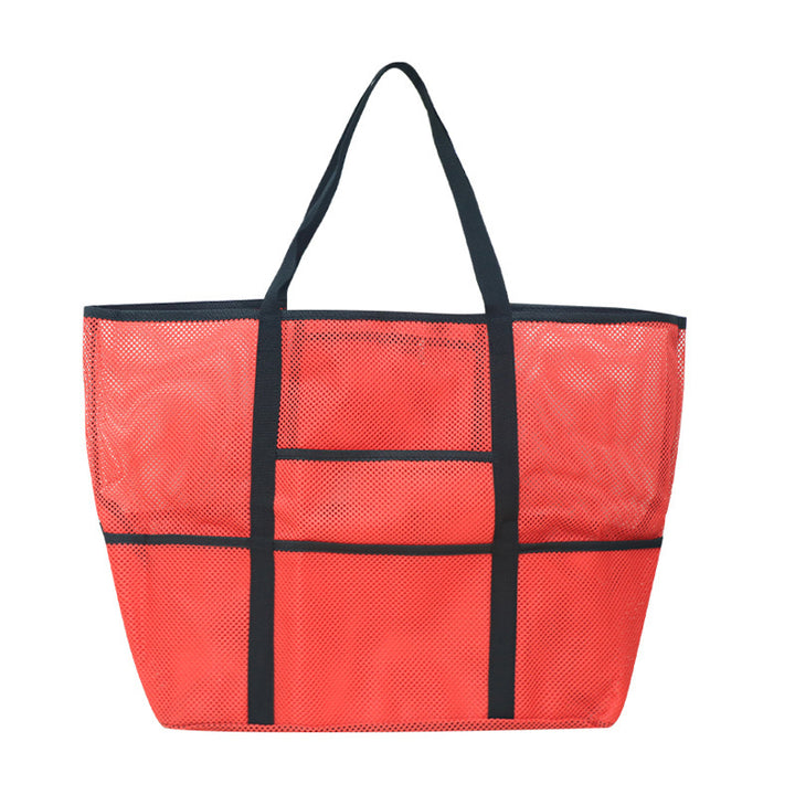 Geräumige Netz-Strandtasche Karnz