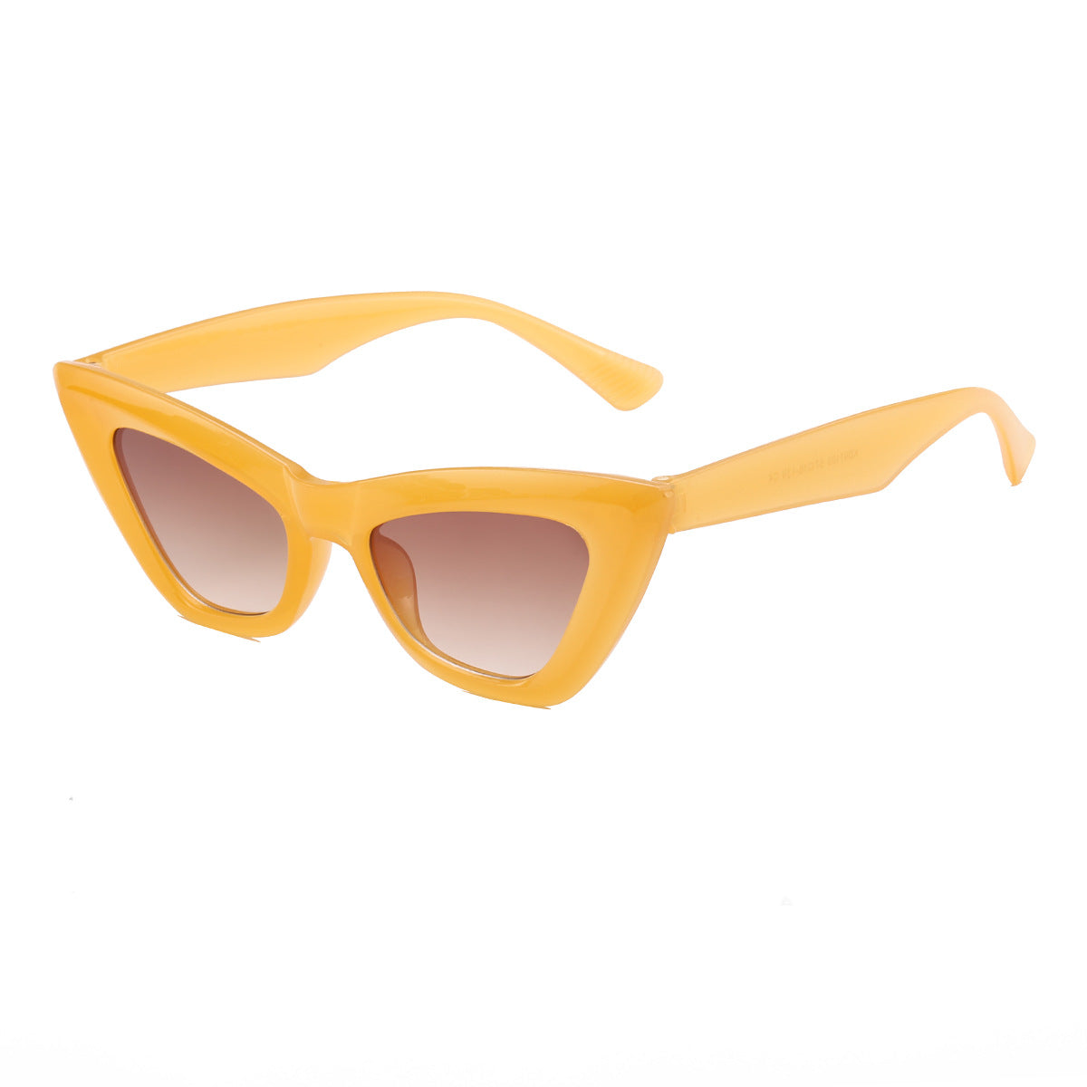Damen Cat-Eye Sonnenbrille mit trendigem Animal-Print Karnz