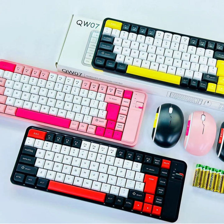 Kabelloses kompaktes Gaming-Tastatur- und Maus-Set Karnz