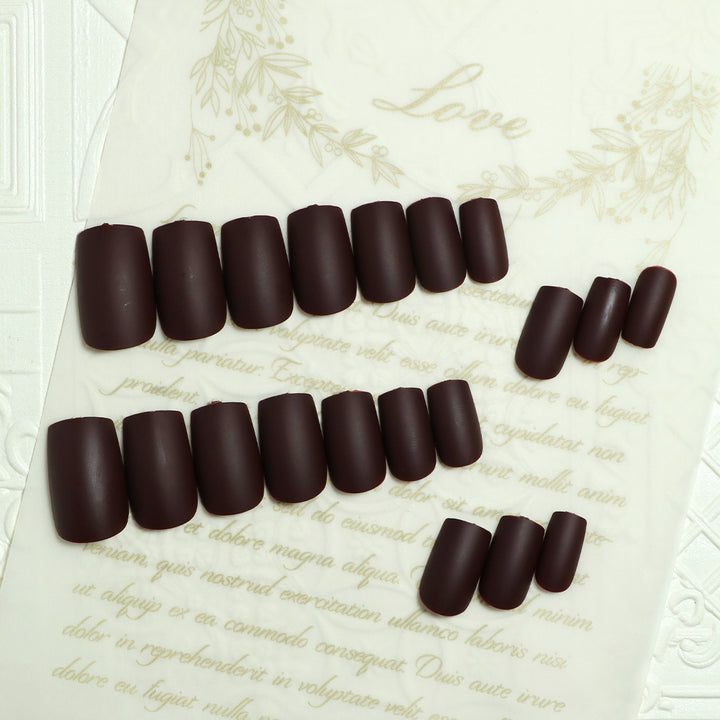 Premium Matte Finish Press-On Nails Karnz