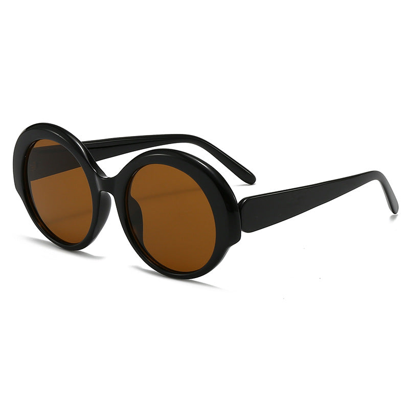 Damen modische runde Designer-Sonnenbrille Karnz