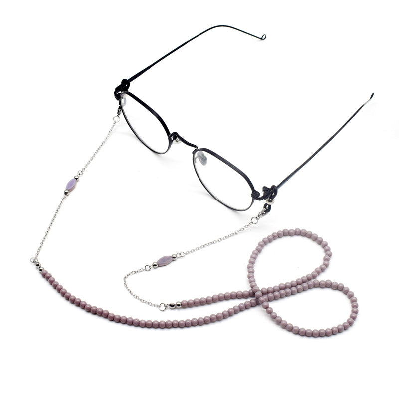 Elegante Perlen-Brillenhalter-Halskette Karnz