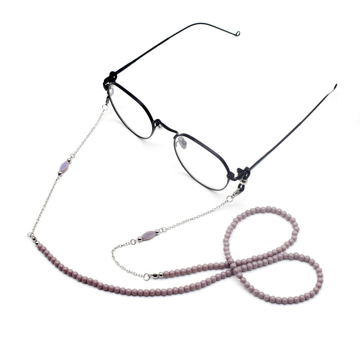 Elegante Perlen-Brillenhalter-Halskette Karnz