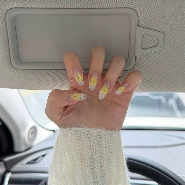 Stylisches French Tip Nagelart Set