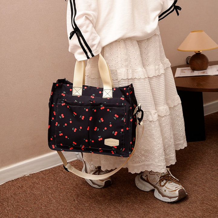 Verspielt bedruckte isolierte Lunch-Tasche Karnz