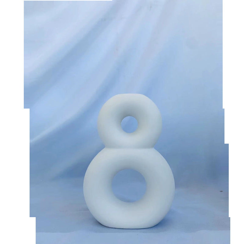 Abstrakte Dekorative Vase Karnz