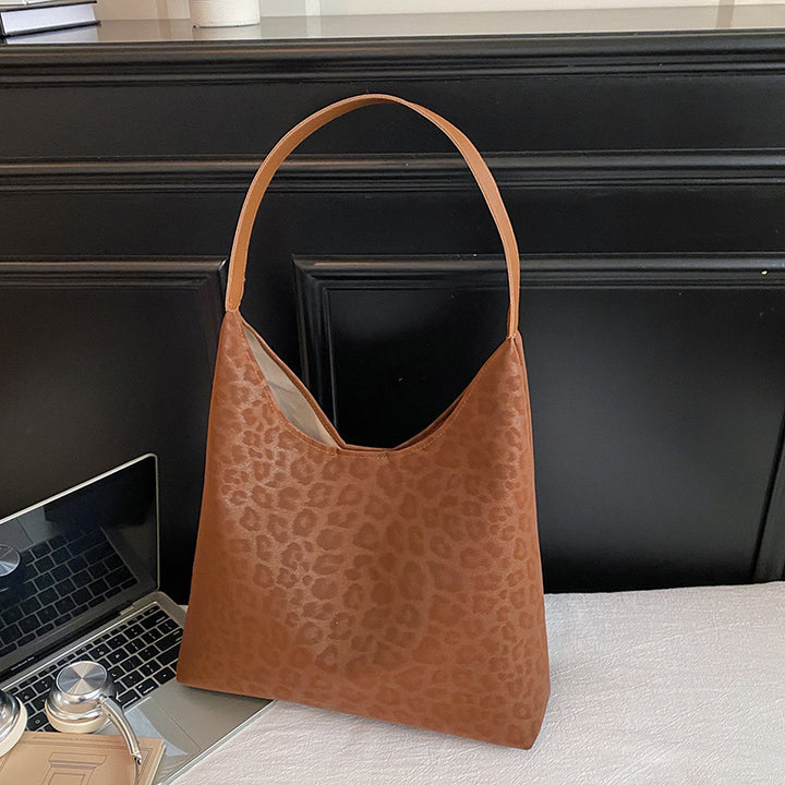 Chic Leopardenmuster Hobo Tasche