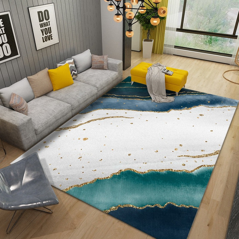 Luxuriöser geometrischer Designteppich