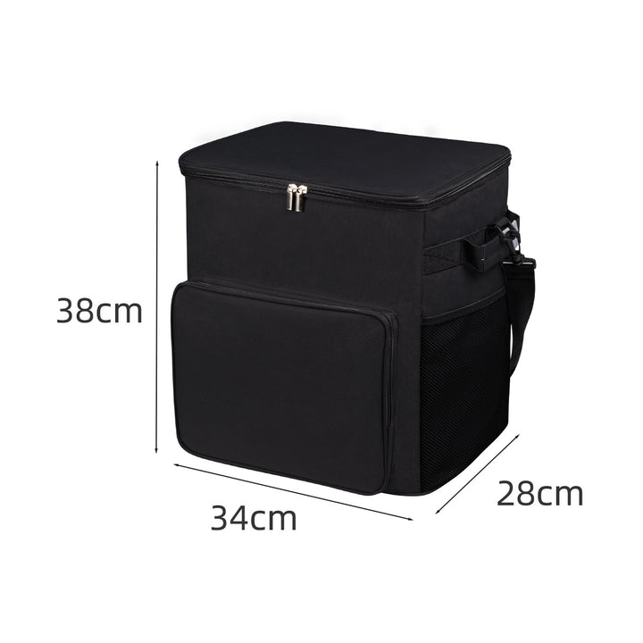 Unisex Kühlbox mit Trolley und vielseitigen Aufbewahrungsmöglichkeiten Karnz