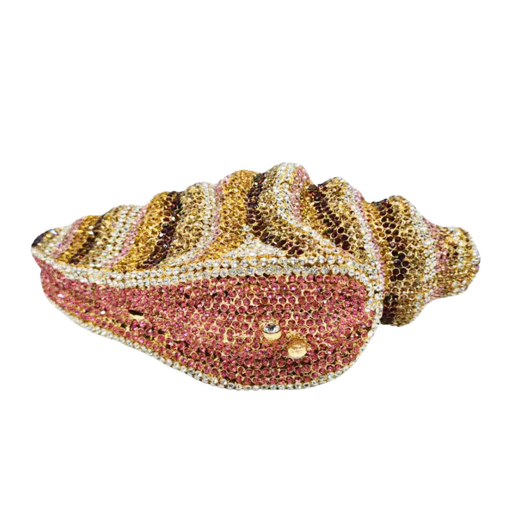 Dekorative Muschelförmige Clutch