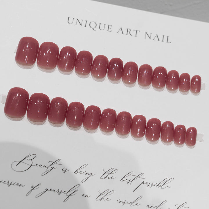Glänzendes Gel Press-On Nagelset