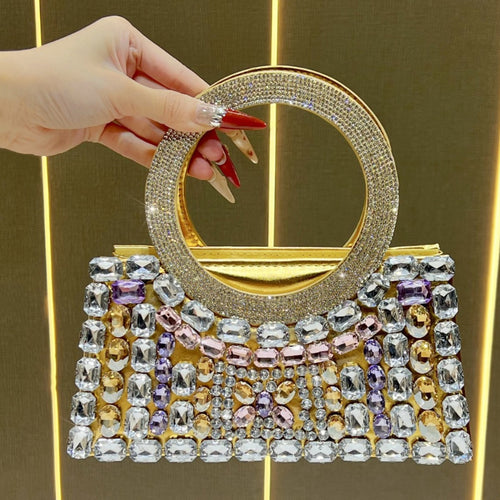 Glamouröse Statement-Handtasche