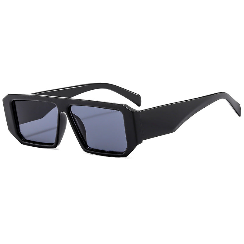 Damen modische Sonnenbrille im auffälligen geometrischen Design Karnz