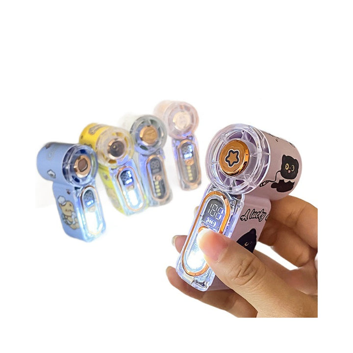 Tragbarer Mini Ventilator mit Led-Anzeige Karnz