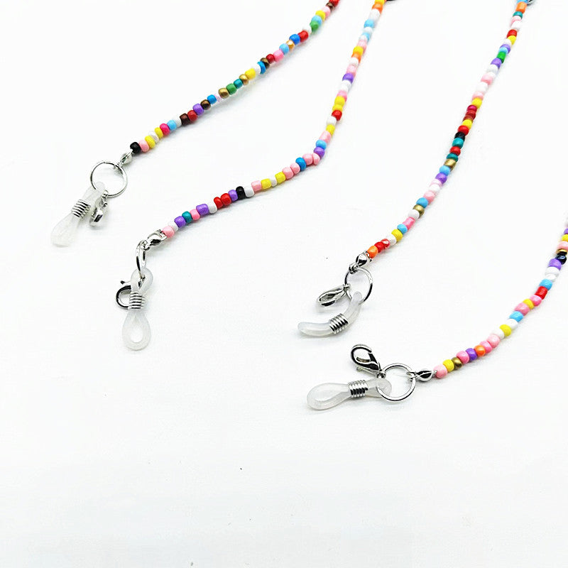 Bunte Bead-Brillenkette Karnz