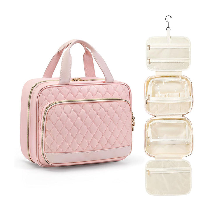 Gepolsterte Kosmetik-Organizer Tasche mit Strukturierter Außenseite Karnz
