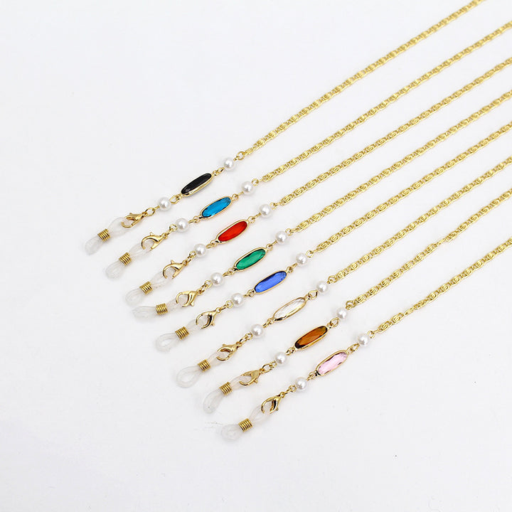 Elegante Brillen Kette Karnz