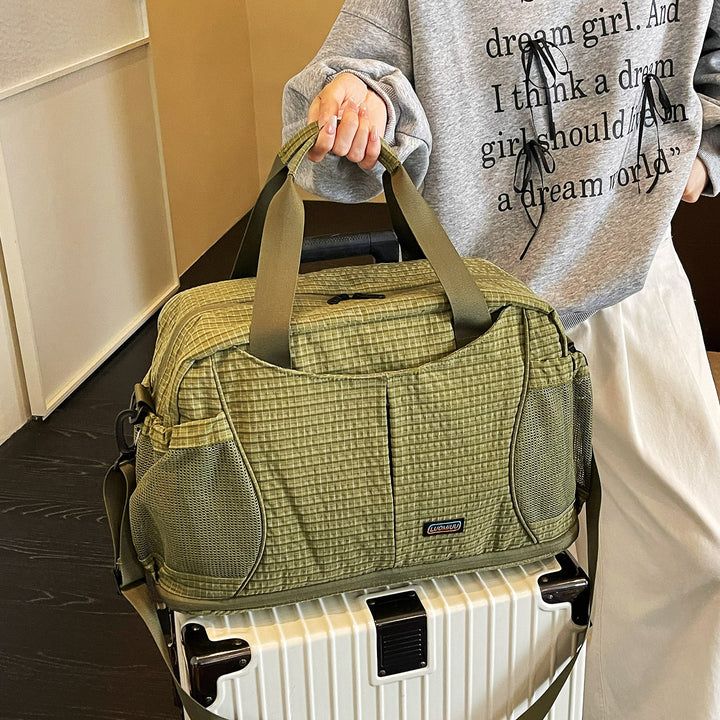 Texturiertes Sport-Duffle-Karnz