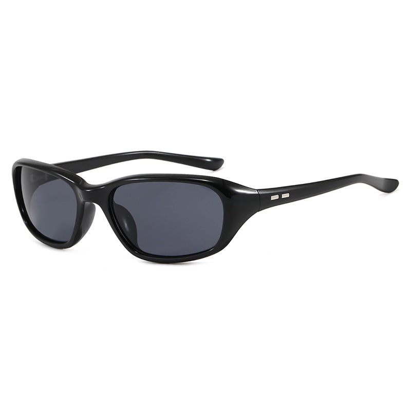 Damen sportliche Sonnenbrille mit breitem, ergonomischem Rahmen Karnz