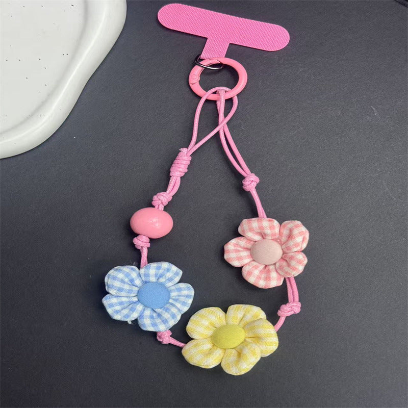 Dekorativer Blumenanhänger Lanyard Karnz
