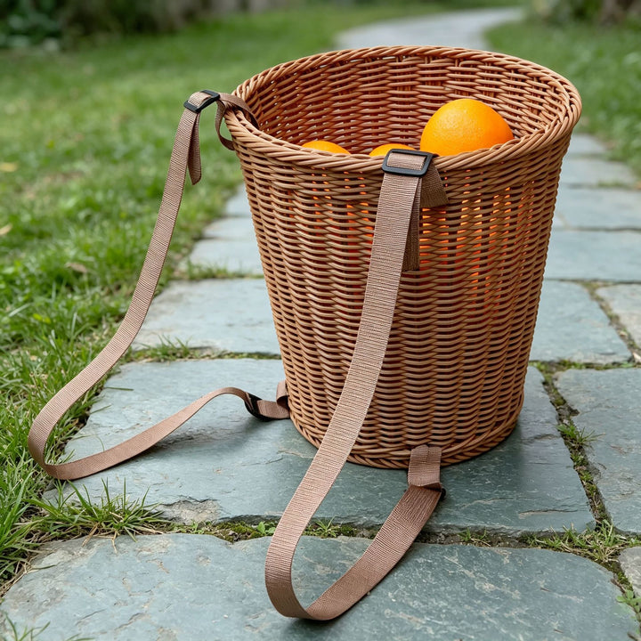 Vielseitiger Utility Woven Einkaufskorb Karnz