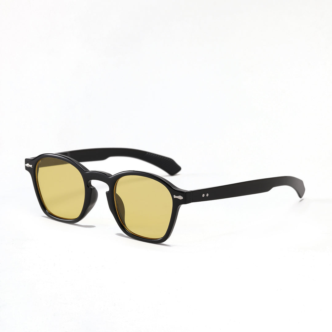 Damen modische Sonnenbrille mit innovativem Design und mattem Kunststoffrahmen Karnz