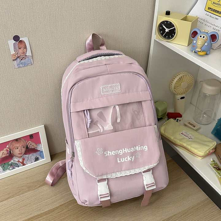 Transparenter Fenster-Rucksack Karnz