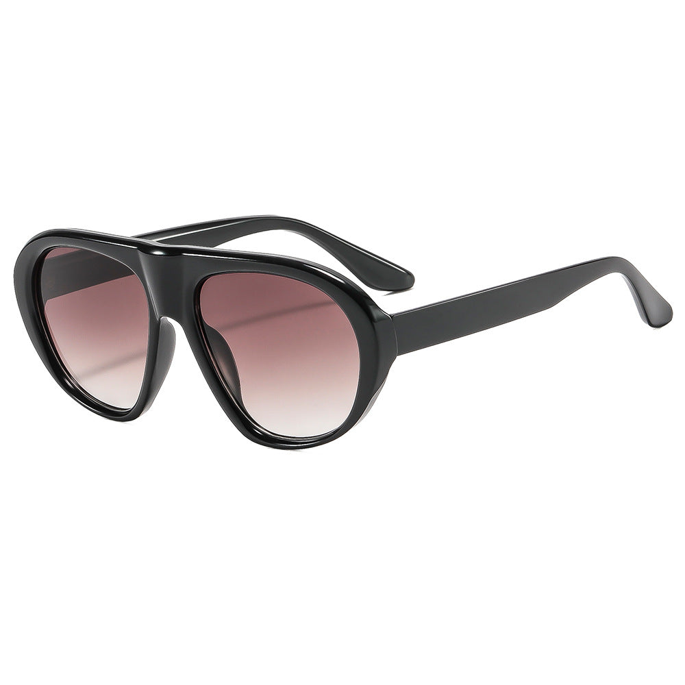 Damen modische Brille mit großem Rahmen und stylischem Design Karnz