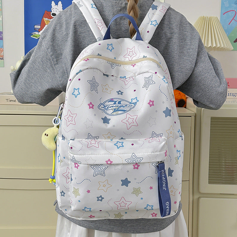 Fun-Themen Stern Druck Rucksack