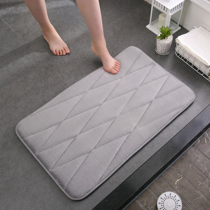 Gepolsterte Memory Foam Badmatte