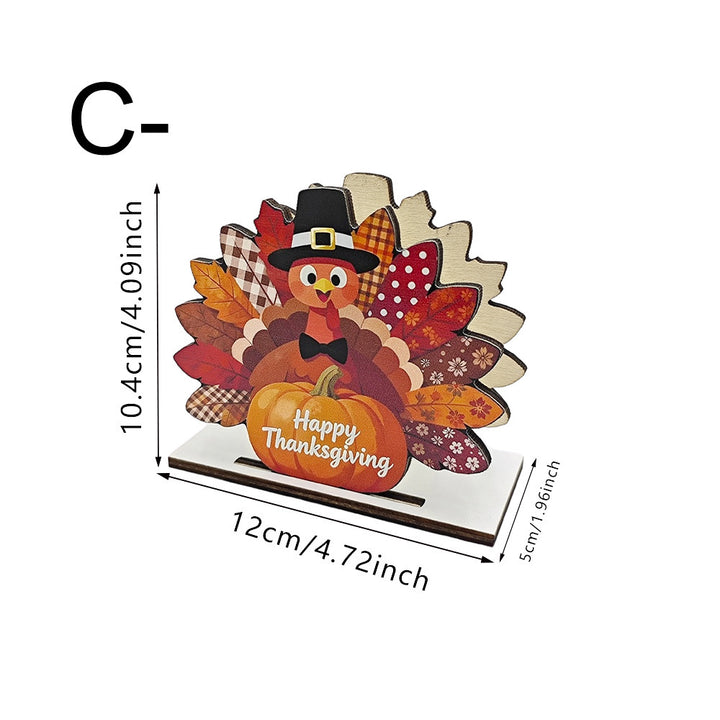 Dekofigur Thanksgiving Truthahn Karnz