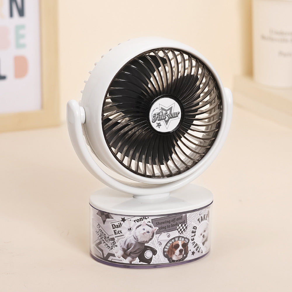 Damen humorvoller USB Tischventilator Karnz