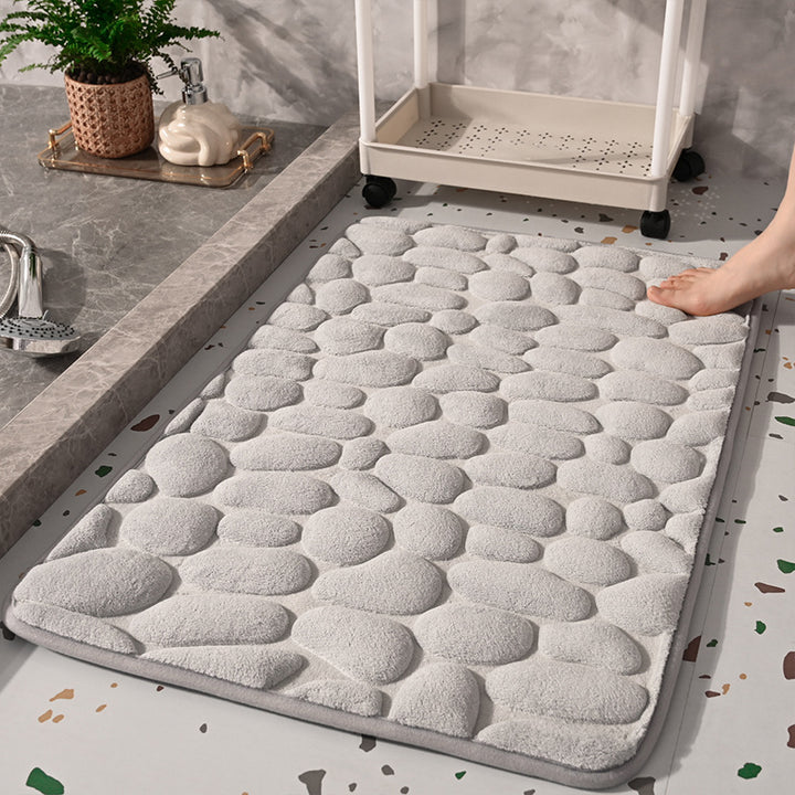Anti-Rutsch Kiesel-Textur Badmatte