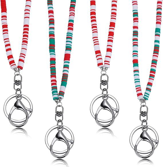 Bunte Perlen ID Badge Halter Lanyard Karnz