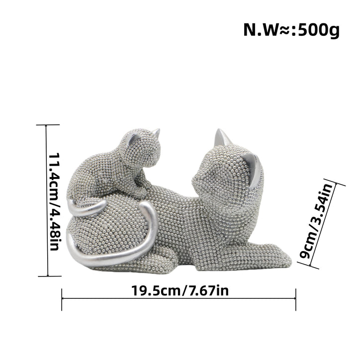 Dekorative Katzenfigur Karnz